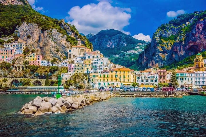 Day Trip from Rome: Pompeii and Amalfi Coast Small Group