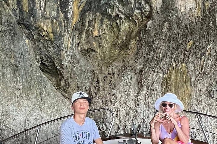 Capri Dolce Vita Wooden Gozzo Tour and Aperitivo - max 12 guests