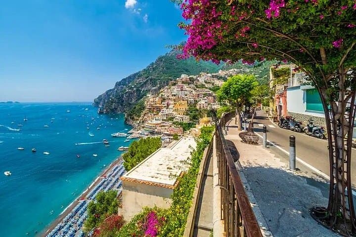 From Rome : Full day Tour of Positano and Sorrento ( Or Pompei)