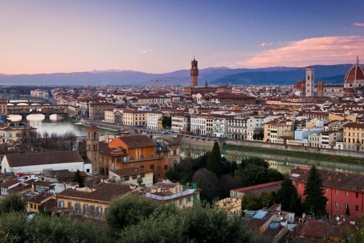 Small-Group Golf Cart Tour: Michelangelo & Florence Hills