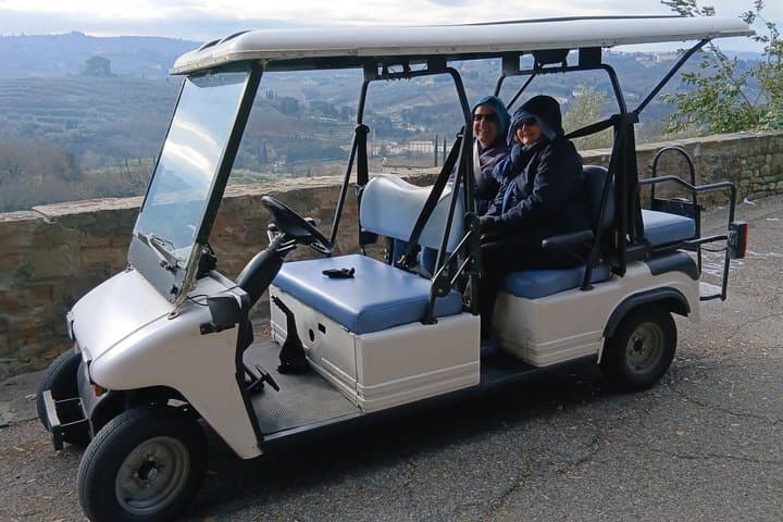 Small-Group Golf Cart Tour: Michelangelo & Florence Hills