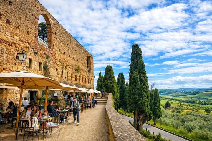 From Florence: Val d'Orcia, Montepulciano & Montalcino
