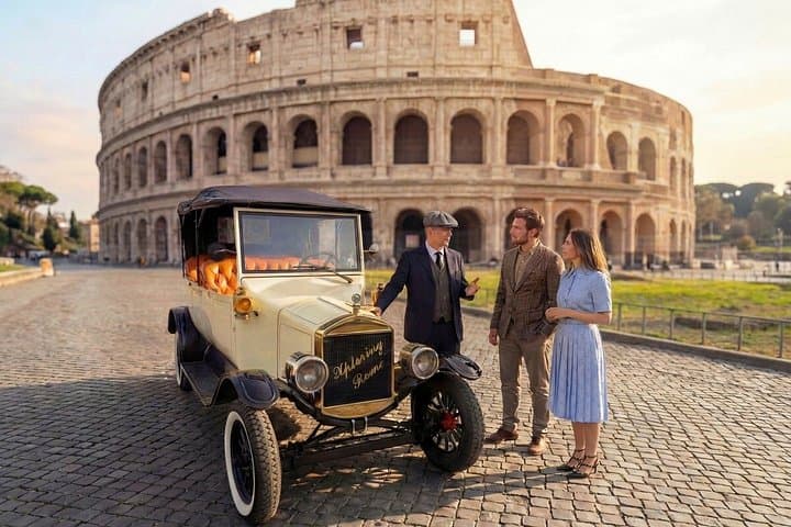 Private Rome Tour in an Electric Vintage American Ford Model T