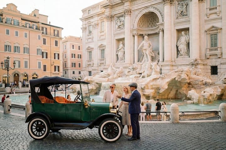 Private Rome Tour in an Electric Vintage American Ford Model T