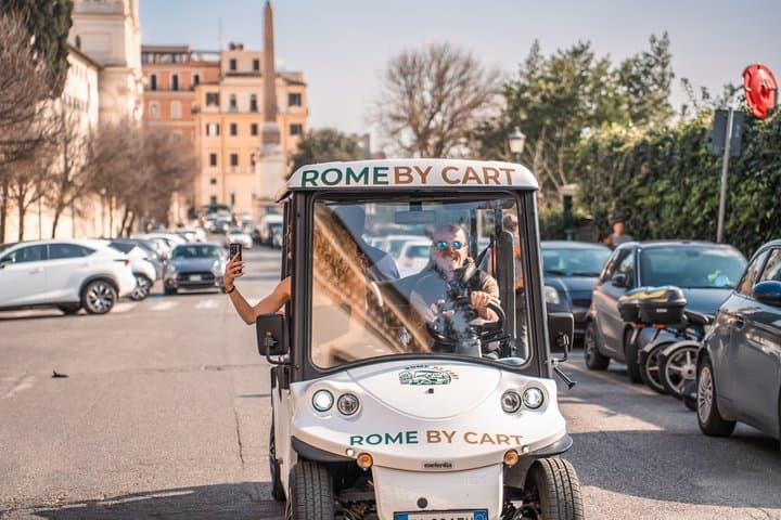 Rome VIP Private Golf Cart Experience