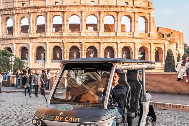 Rome VIP Private Golf Cart Experience