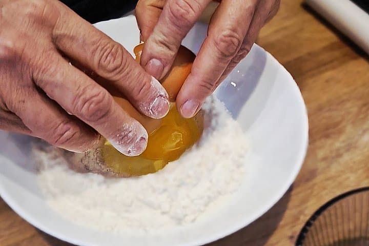 Parma City Center Pasta Making with Wine and Parmesan