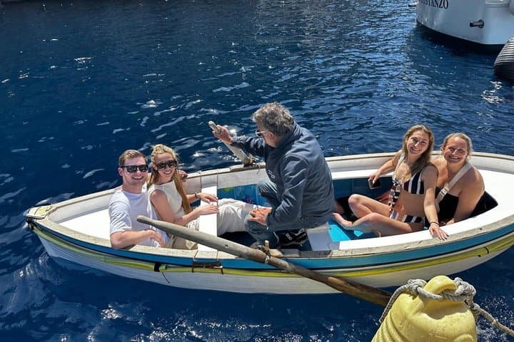 Capri small group & Blue grotto from Sorrento