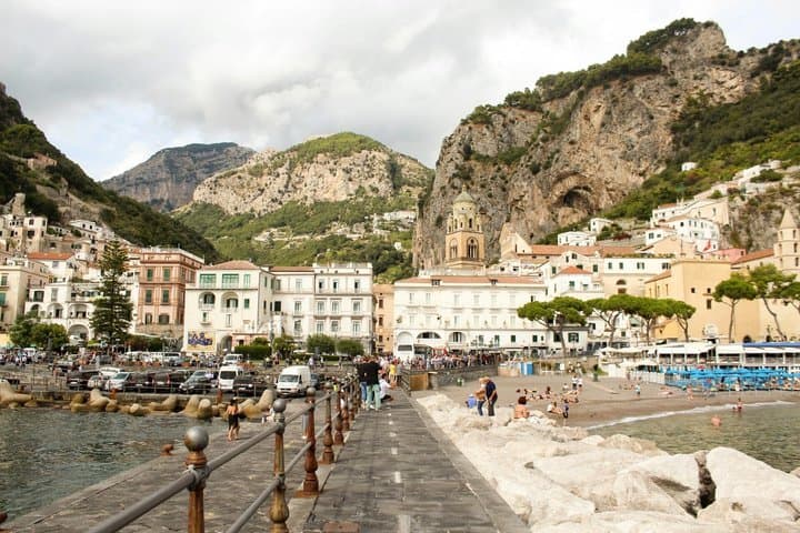 Pompeii and Amalfi Coast Day Tour from Rome with Hotel Pick up