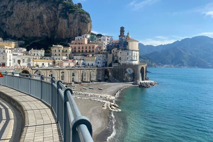 Pompeii and Amalfi Coast Day Tour from Rome with Hotel Pick up