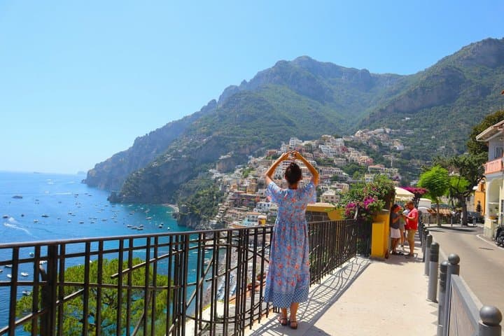 Pompeii and Amalfi Coast Day Tour from Rome with Hotel Pick up