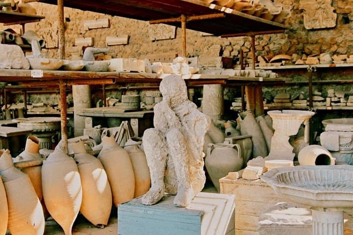 Pompeii Excavations Tour from Maiori