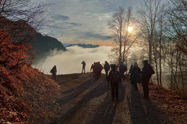 4 days walking on Lake Como