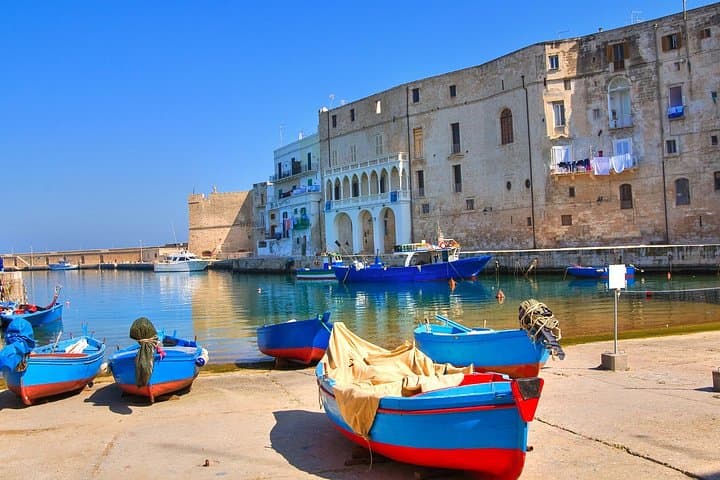 Day Trip to Alberobello Monopoli and Polignano a Mare from Bari
