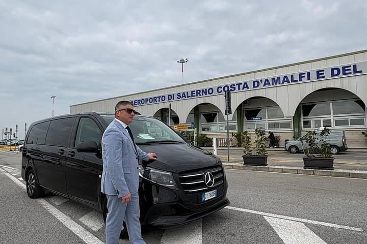 Transfer from Amalfi to Salerno Airport and Stationn