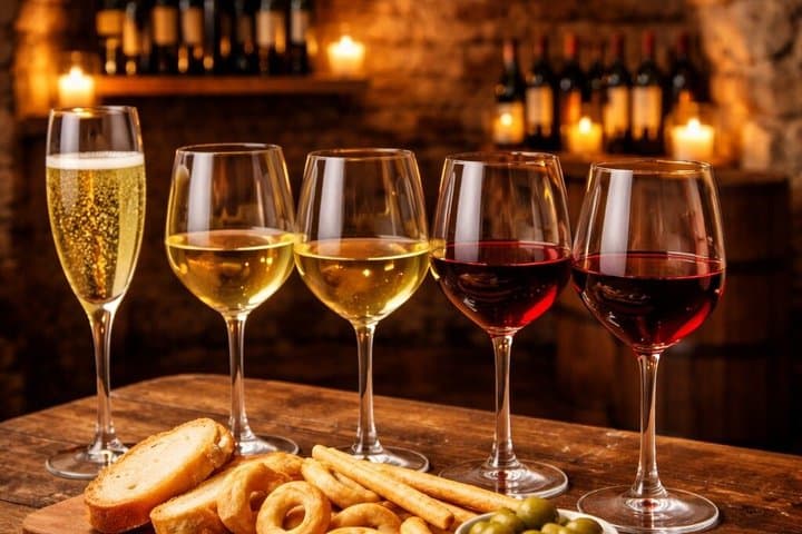 Rome Premium Wine Tasting: 3, 4, 5 or 6 Wines with Expert Guide