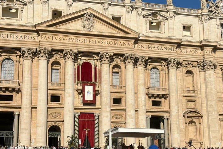 Vatican Easter Mass with Pope Leo XIV