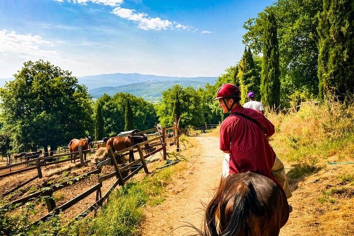 Tuscan Chianti Hills Horseback Riding Tour