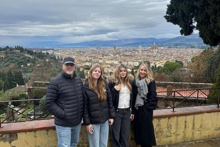 Florence Golf Cart: Michelangelo square & Fiesole's Roman Theatre