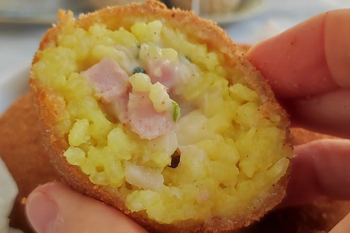 Traditional Sicilian Arancine Cooking Class with local Chef