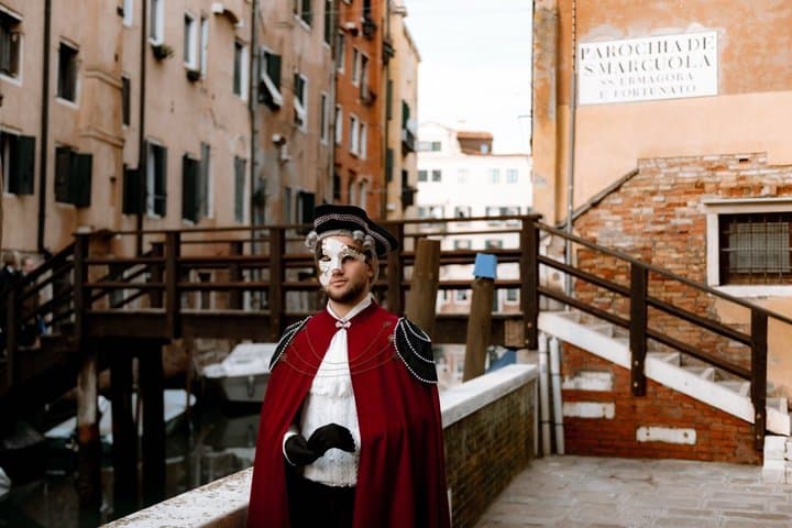 Venice Carnival Costume Photoshoot Private Experience