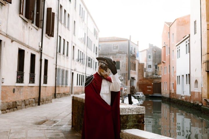Venice Carnival Costume Photoshoot Private Experience