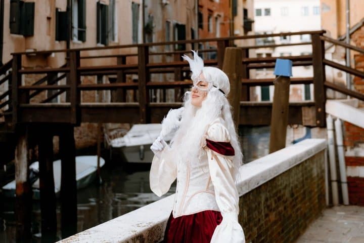 Venice Carnival Costume Photoshoot Private Experience