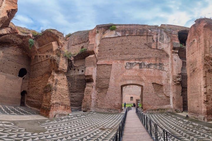Rome Baths of Caracalla Entry Ticket with Audio Guide