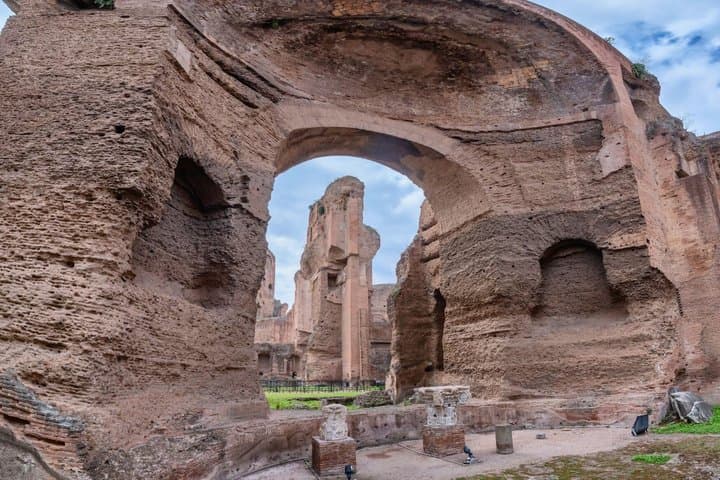 Rome Baths of Caracalla Entry Ticket with Audio Guide