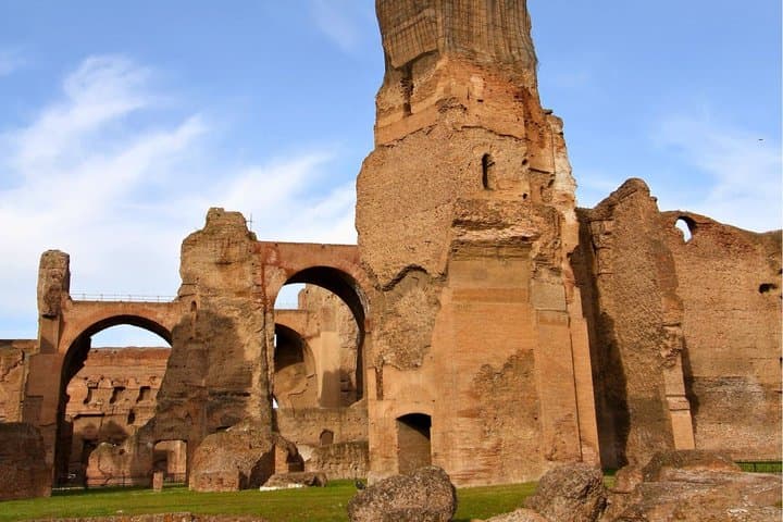 Rome Baths of Caracalla Entry Ticket with Audio Guide