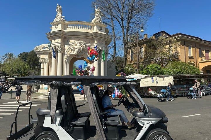 Discover Rome in 3 hours Premium Golf Cart Tour
