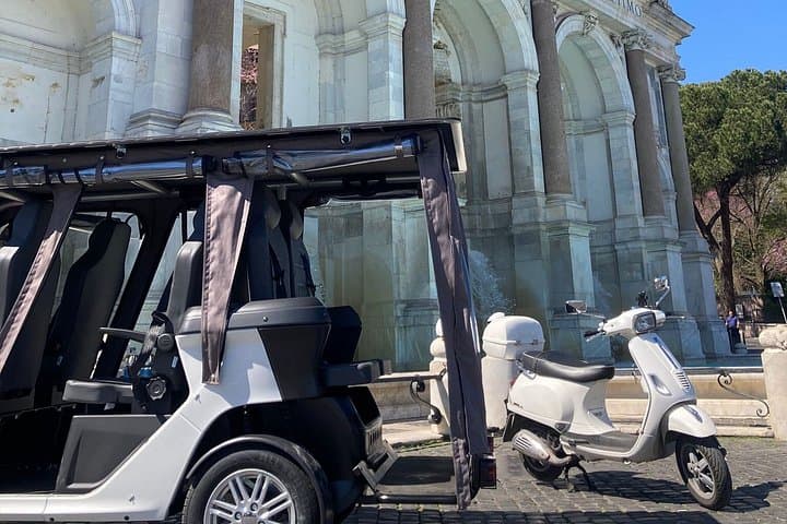 Discover Rome in 3 hours Premium Golf Cart Tour