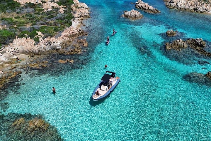 From Palau: Maddalena National Park boat tour