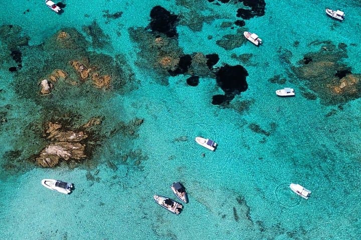 From Palau: Maddalena National Park boat tour