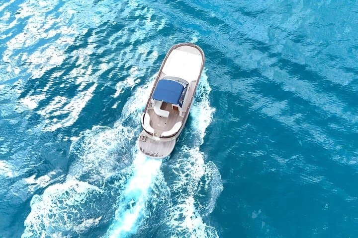From Vico Equense Capri Island Boat Tour Experience