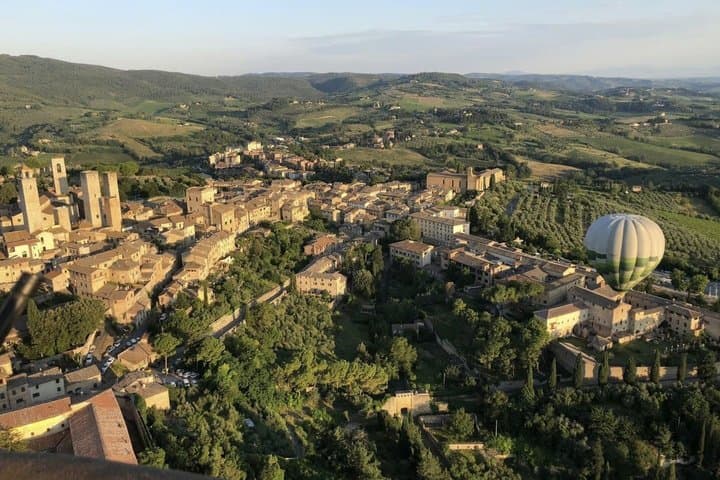 Hot Air Balloon Ride in San Gimignano, Tuscany