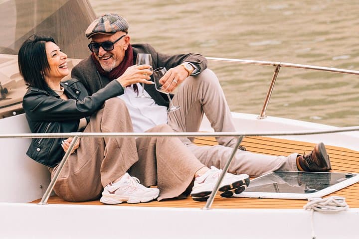 Private Tiber Boat Cruise with Aperitif in the Heart of Rome