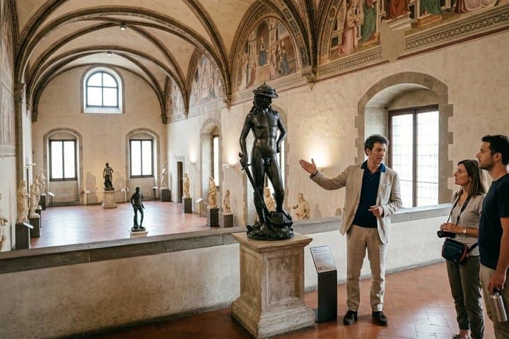 Florence: David Tour with Michelangelo, Donatello & 48h Pass
