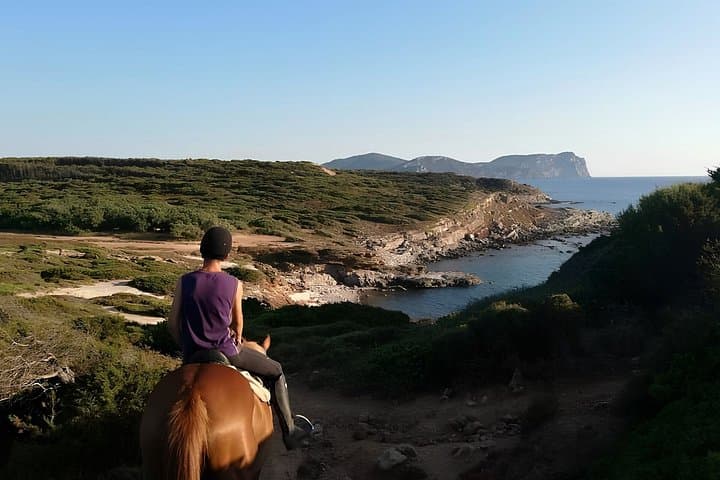 Alghero: horseback ride in Porto Ferro and Lake Baratz