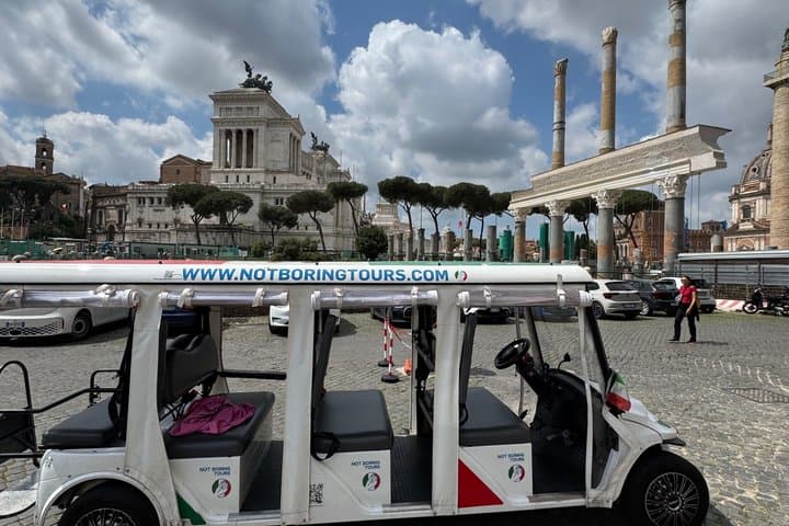 Golf Cart Tour Timelapse Through History
