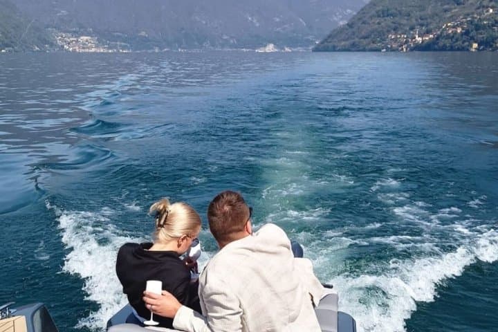 Luxury Sunset Lake Como 1h or experience with enchanting view