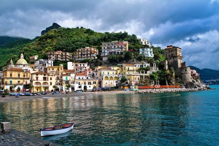 Amalfi Coast Tour by APE Calessino and BOAT