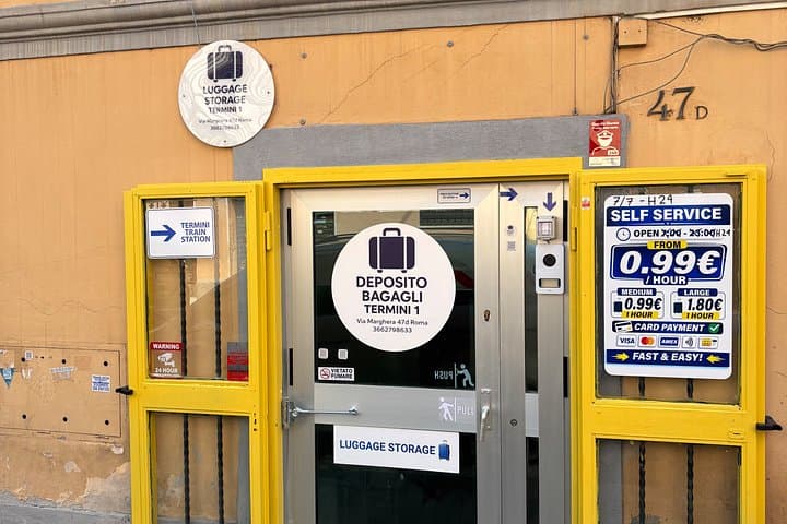 Luggage Storage Terms