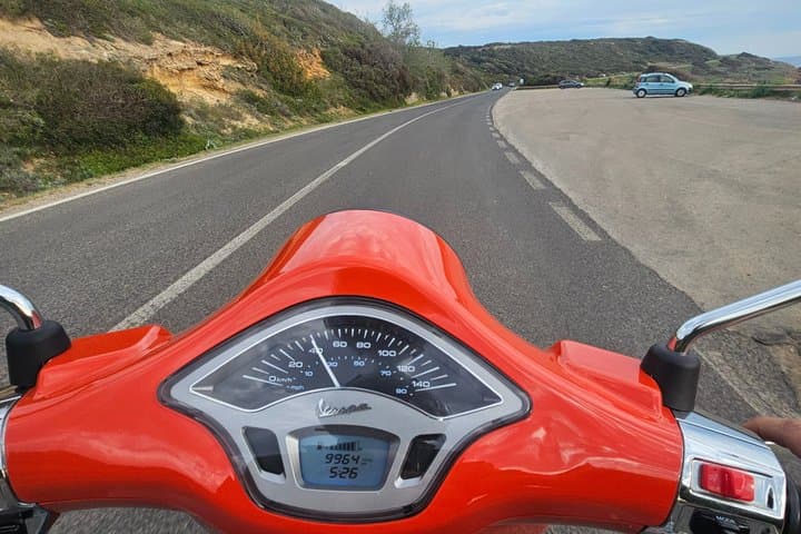 Self Guided Coastal Vespa Primavera Experience in Alghero