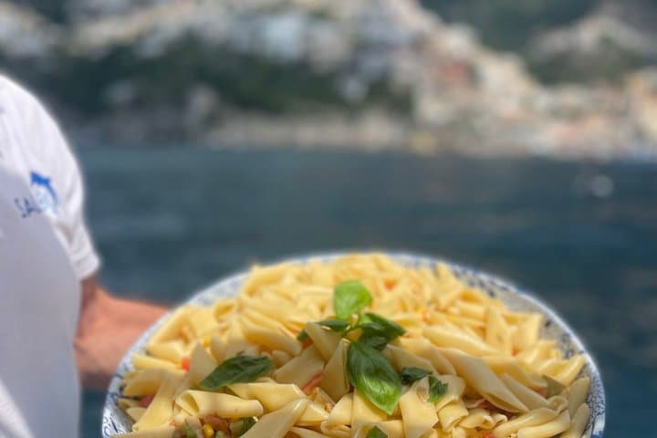 Sorrento Coast Sunset Boat Tour: Small Group, Swimming & Dinner