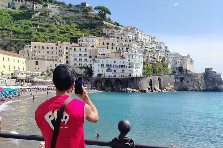 Private Day Trip from Rome to Amalfi and Positano with Luxury Car