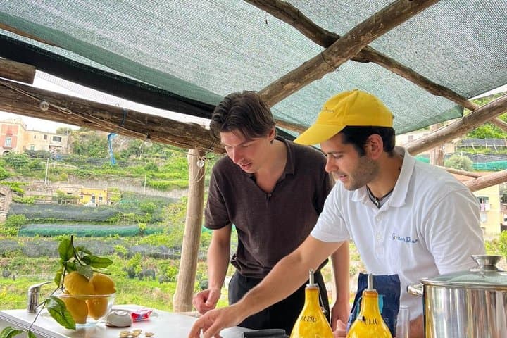 Hike and Harvest Farm to Table Cooking Class in the Amalfi Coast