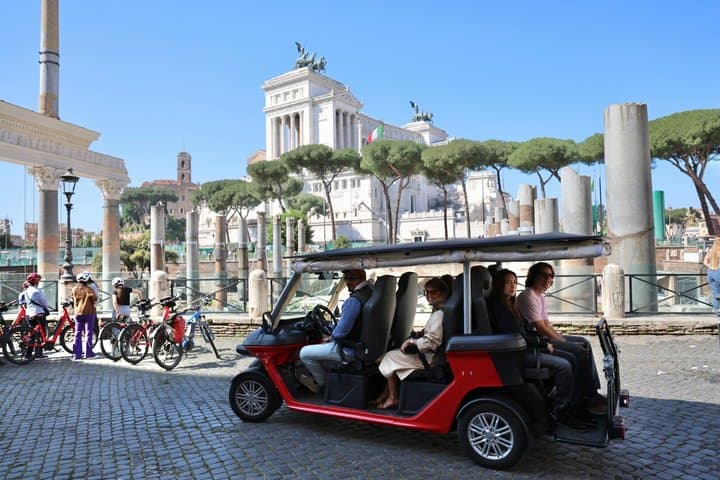 Rome by Golf Cart: Must-Sees in One Drive