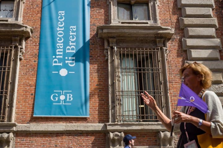 Brera District Walking Tour and Pinacoteca di Brera