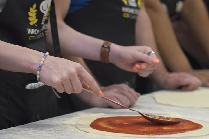 Pizza and Gelato Making Class in the Heart of Rome